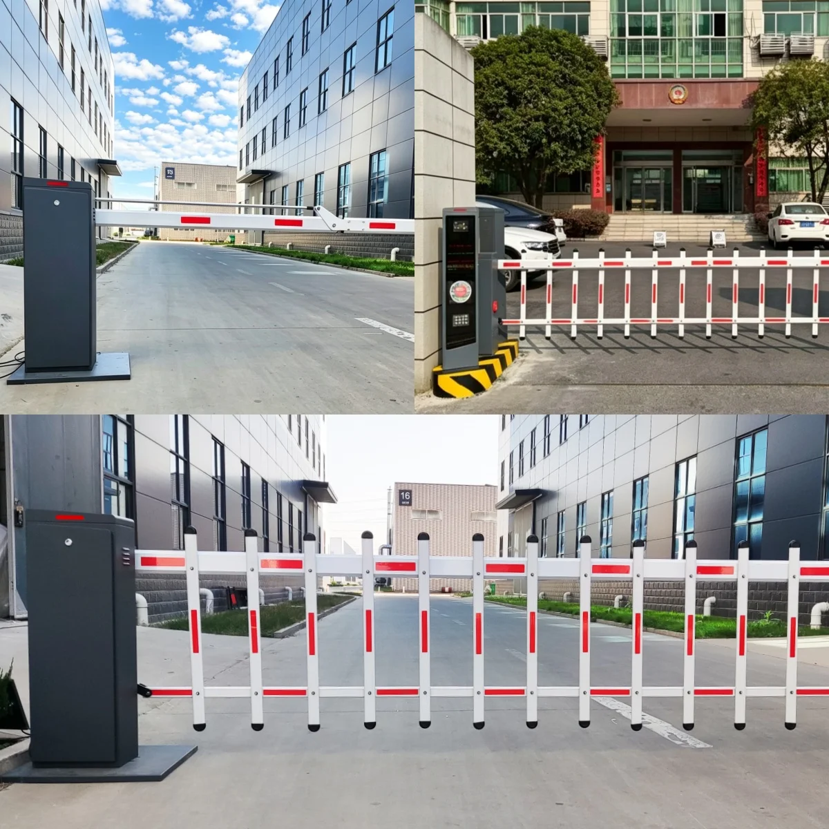 Articulated DC Boom Barrier Gate for Toll Plaza & Outdoor Parking Access
