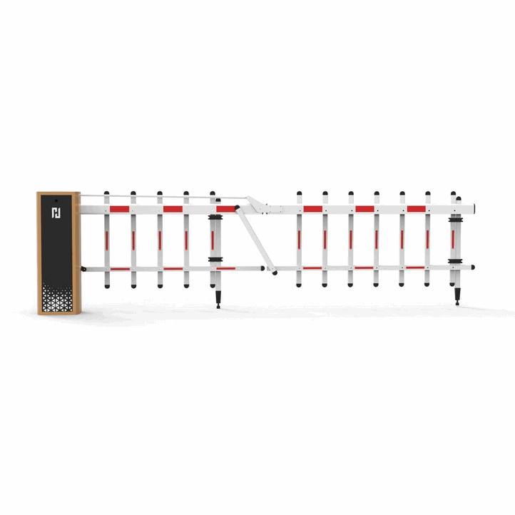 High-Speed UHF Long-Range RFID Automatic Boom Barrier Gate – 24V DC Intelligent Access Control System for Cars and Motorcycles