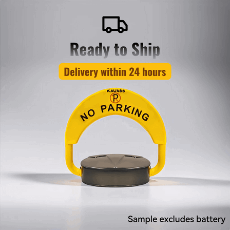Heavy-Duty Remote-Controlled Automatic Smart Parking Space Barrier Lock – Vehicle Access Control and Parking Management System for Residential and Gated Communities