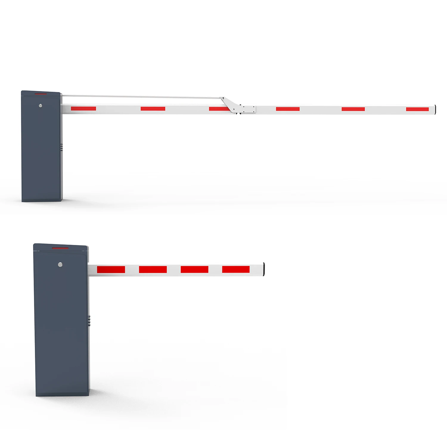 High-Speed Commercial Parking Barrier Gate Security System - Smart Motorized Vehicle Access Control & Traffic Management Equipment
