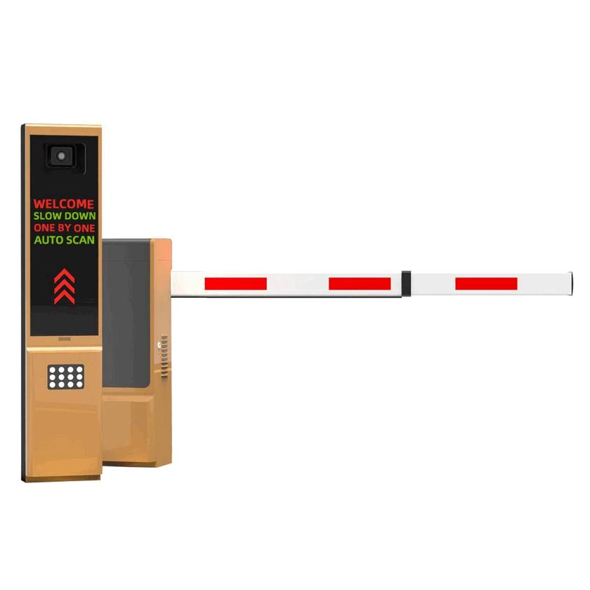 Industrial Straight Arm Unattended Parking Traffic Barrier Gate - Smart Automated Vehicle Access Control & Boom Gate System