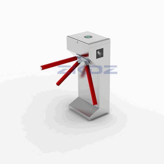 Automatic Tripod Turnstile Gate - Integrated Face Recognition & RFID Access Control System for Retail Store Entrance Management