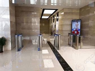 High-Security Biometric Facial Recognition Automatic Speed Gate Turnstile for Restricted Zones – Advanced Pedestrian Access Control System