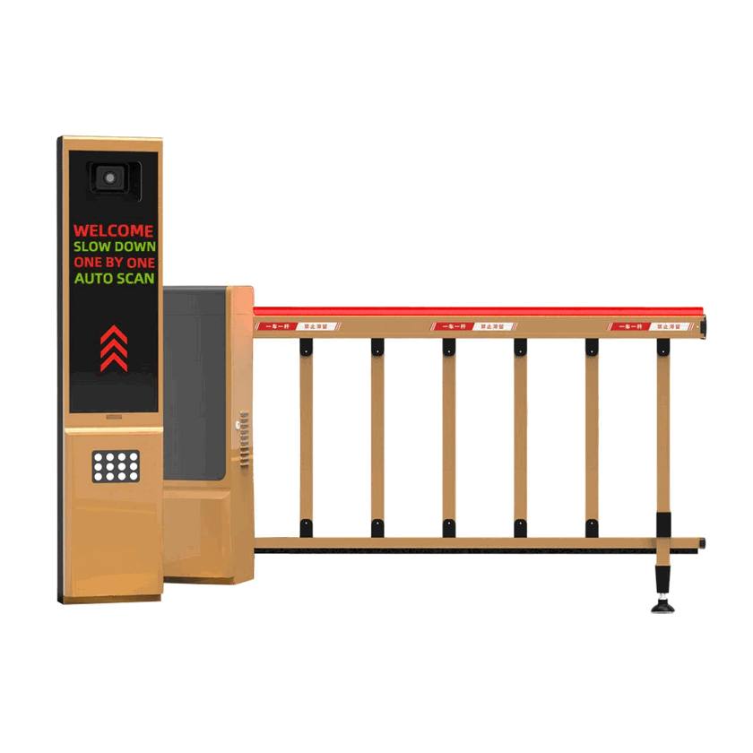 Ticket-Integrated Parking Boom Barrier Gate - Smart Ticketing Vehicle Access Control & Barrier System