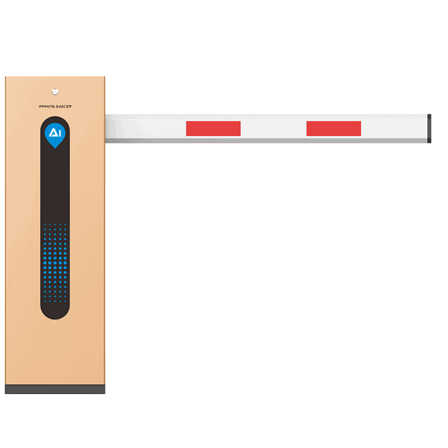 Heavy-Duty Steel Housing Automatic Boom Barrier Gate – Durable Road Access Control System for Residential Communities