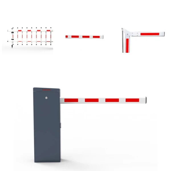 12-Meter Heavy-Duty Steel Boom Barrier Gate for Wide Parking Access - Long-Span Vehicle Control & Traffic Gate System