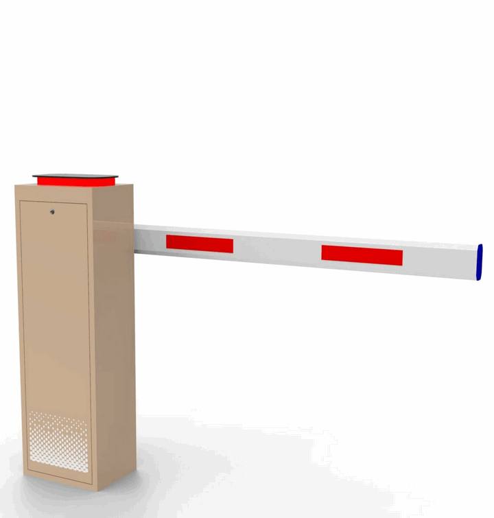 Heavy-Duty All-Metal IC Card Access Automatic Boom Barrier Gate – Waterproof Commercial Security Gate for Business Districts