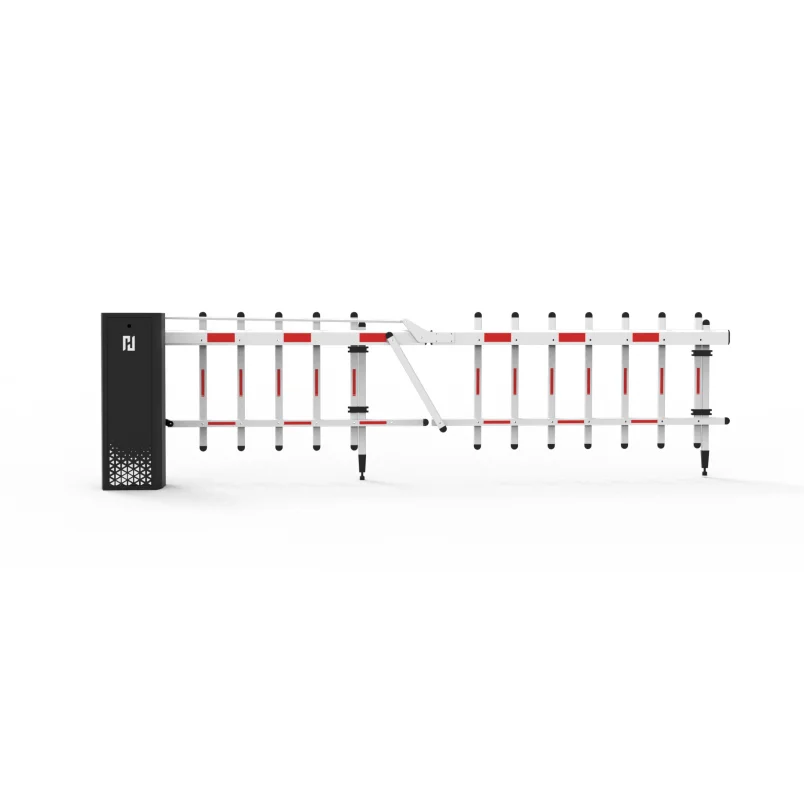 Straight Arm LPR and RFID Automatic Identification Barrier Gate - Smart Motorized Vehicle Access Control & Parking Management System