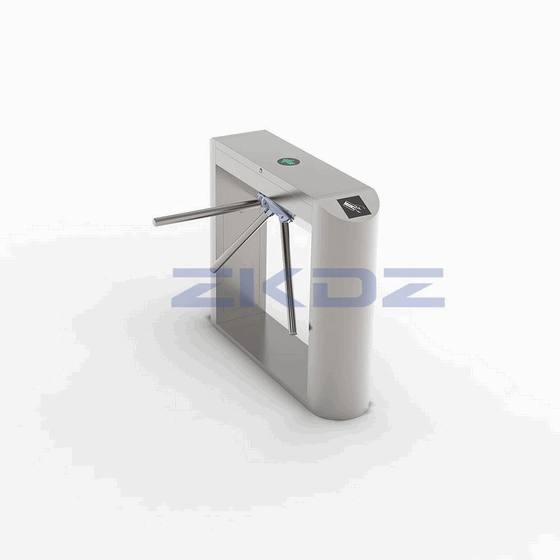 Automatic Tripod Turnstile Gate - Integrated Face Recognition & RFID Access Control System for Retail Store Entrance Management