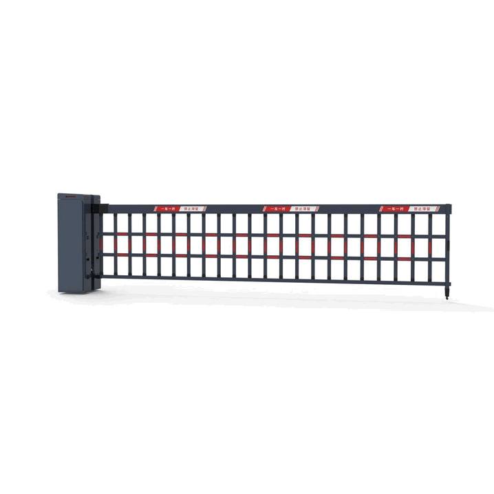 Ultra-Wide 12-Meter Boom Barrier Gate System with Fully Automated Ticketless Payment Integration - Smart Parking Access Control Solution