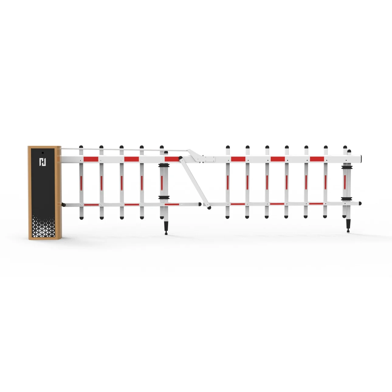 Adjustable Speed 24V DC Boom Parking Gate with UHF RFID System - Smart Motorized Vehicle Access Control & Long-Range Traffic Management System