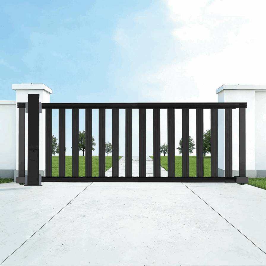Professional Sliding Gate Contractor and Installation Services for Luxury Villas – Premium Automatic Sliding Gate Motor Full Set Package for High-End Residential Properties