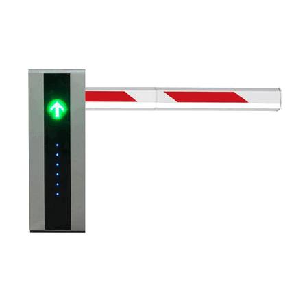 Intelligent Folding Arm Boom Barrier Gate with Brushless Motor & RFID Access Control System – Ideal for Low-Ceiling Parking Structures