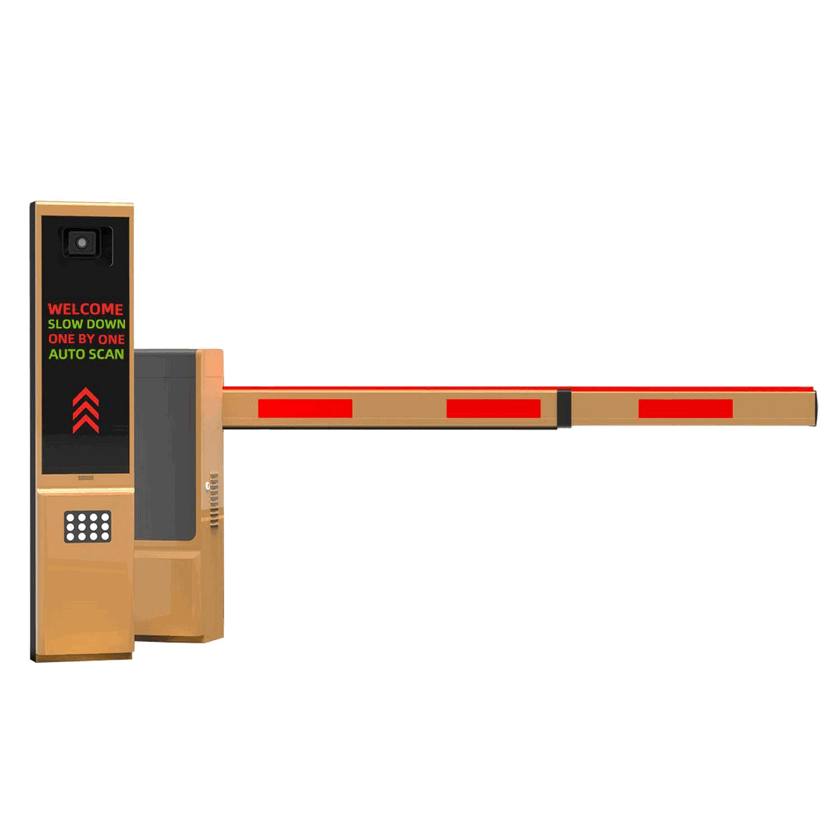 Custom 6-Meter Long Arm Barrier Gate with Adjustable Length & Long-Range Wireless Remote Control - Heavy-Duty Vehicle Access Control & Boom Gate System