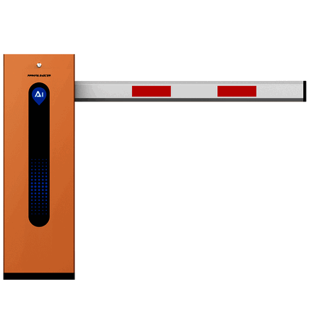 Heavy-Duty Steel Housing Automatic Boom Barrier Gate – Durable Road Access Control System for Residential Communities