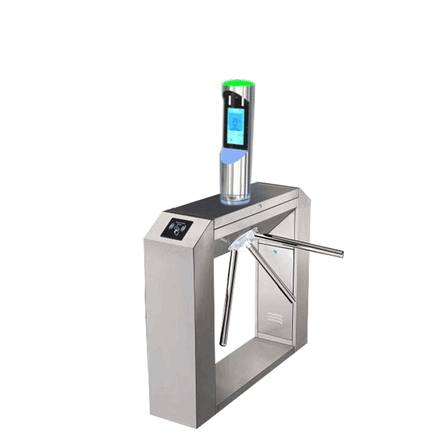 Digital Ticket Validation Automatic Tripod Turnstile Gate with Biometric Face Recognition for Stadiums and Arenas – Professional Access Control System