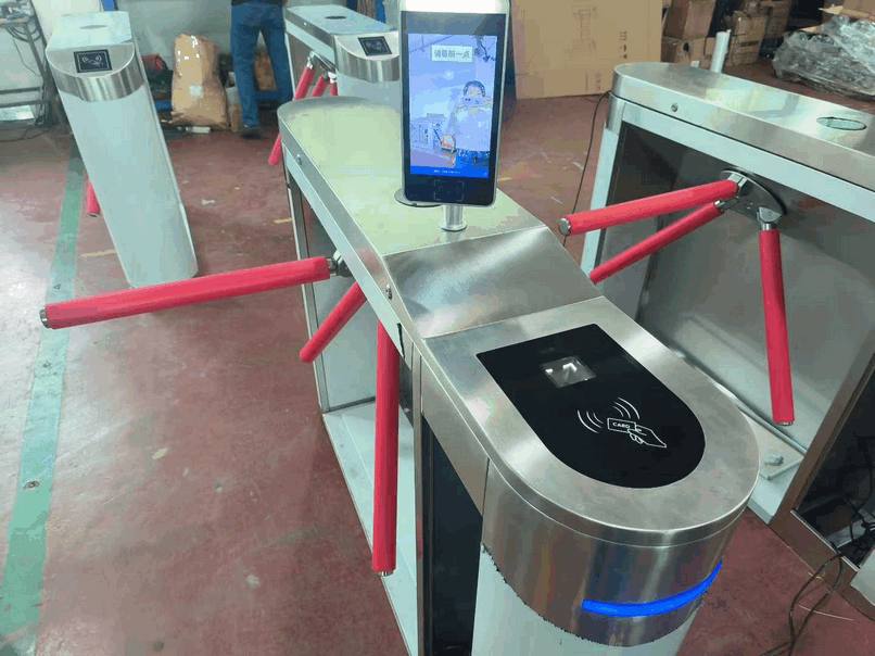Brushless Motor Tripod Turnstile Gate - IP54 Dust-Proof Access Control System with Anti-Tailgating for Office Parking Management