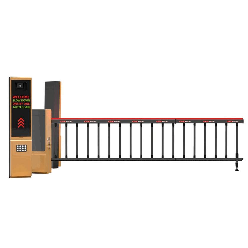 High-Speed Servo Motor Parking Barrier Gate with Adjustable Road Arm - Smart Fast-Operating Vehicle Access Control & Boom Gate System