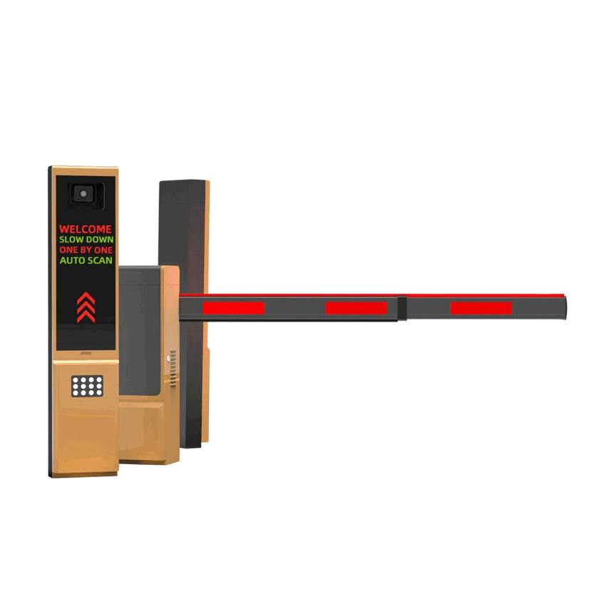 Manual Swing Security Traffic Barrier Gate with Optional Automation Kit - Heavy-Duty Perimeter Vehicle Access Control System