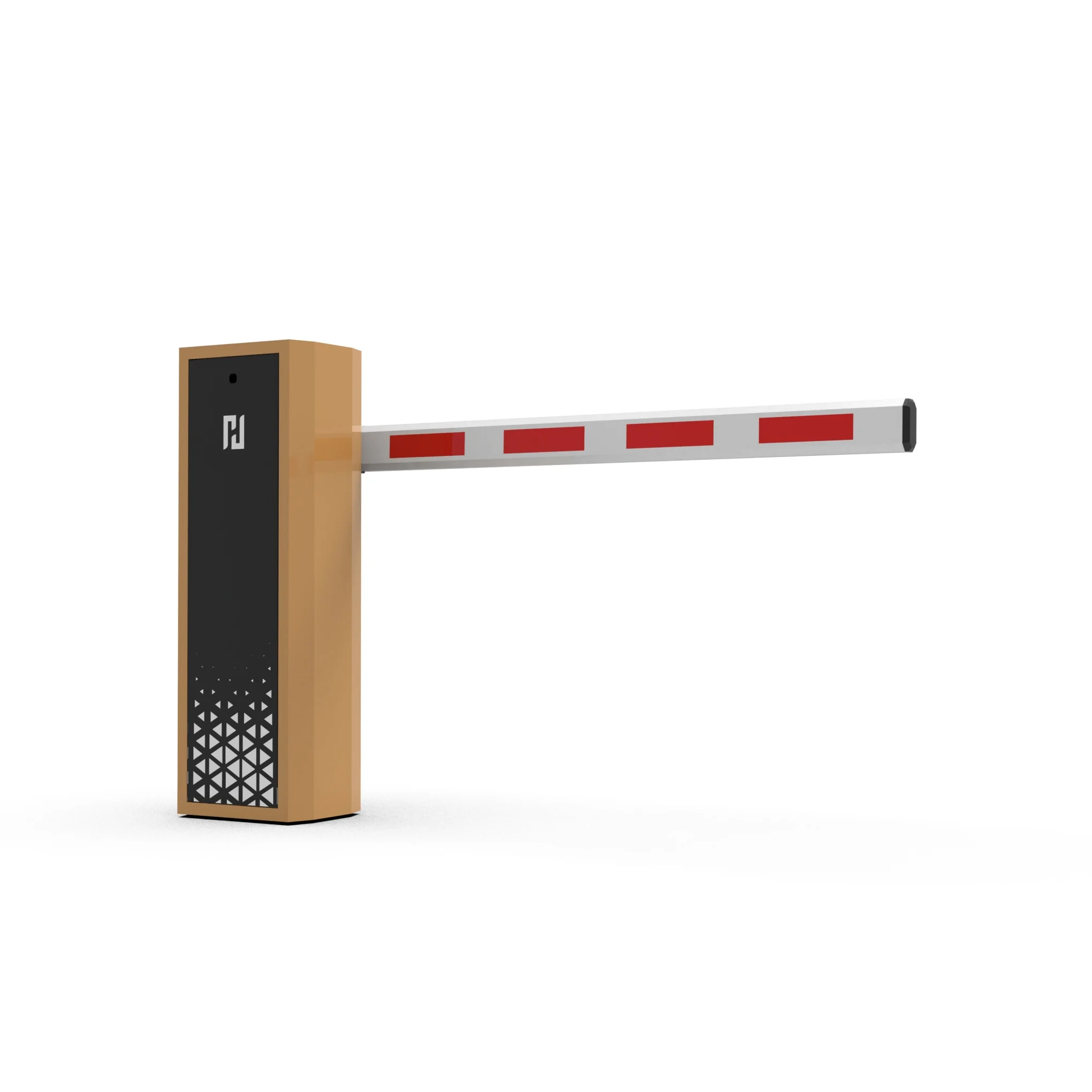 110V AC Remote Control Boom Barrier Gate with Manual Override - Smart Traffic Gate & Motorized Vehicle Access Control System