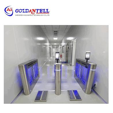 High-Security Biometric Facial Recognition Automatic Speed Gate Turnstile for Restricted Zones – Advanced Pedestrian Access Control System