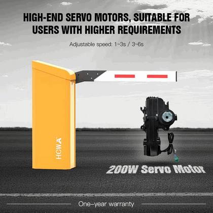 Premium Articulated Folding Arm Boom Barrier Gate for Restricted Heights – Cold-Rolled Steel Housing and 24V DC Motor System