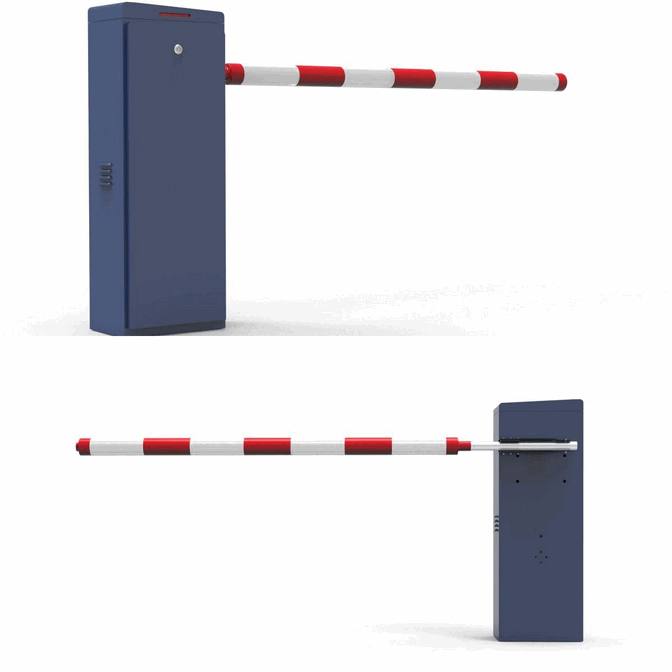 Intelligent Servo-Controlled Automatic Boom Barrier Gate with Interactive LCD Screen for Transport Terminals – Smart Passenger and Vehicle Guidance System