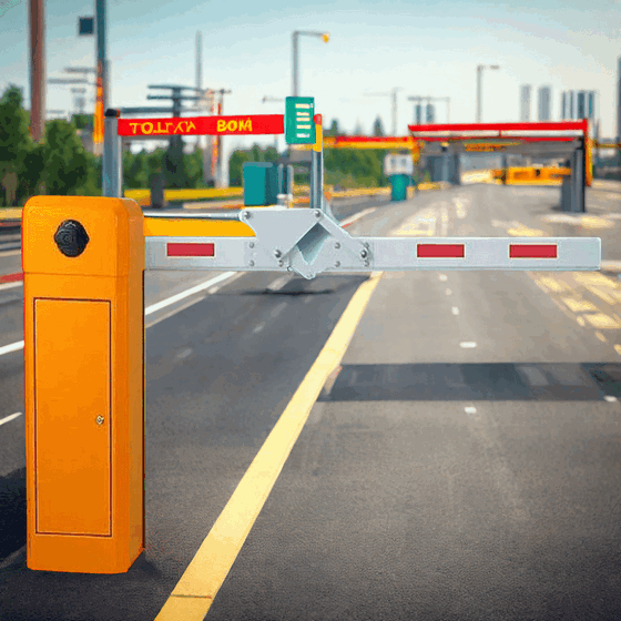 High-Speed Toll Road RFID Automatic Boom Barrier Gate – Premium Traffic Safety and Access Control System