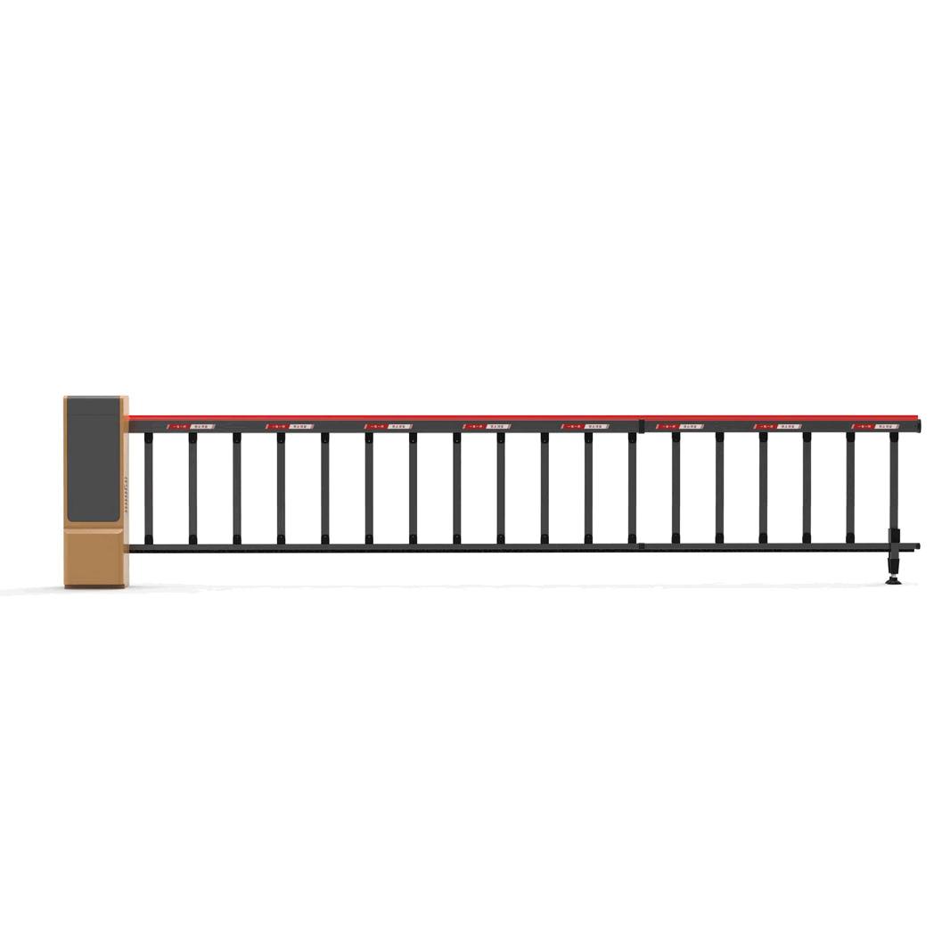 Compact Access Control Boom Barrier Gate with Integrated Smart Recognition Software - Smart Parking Management System