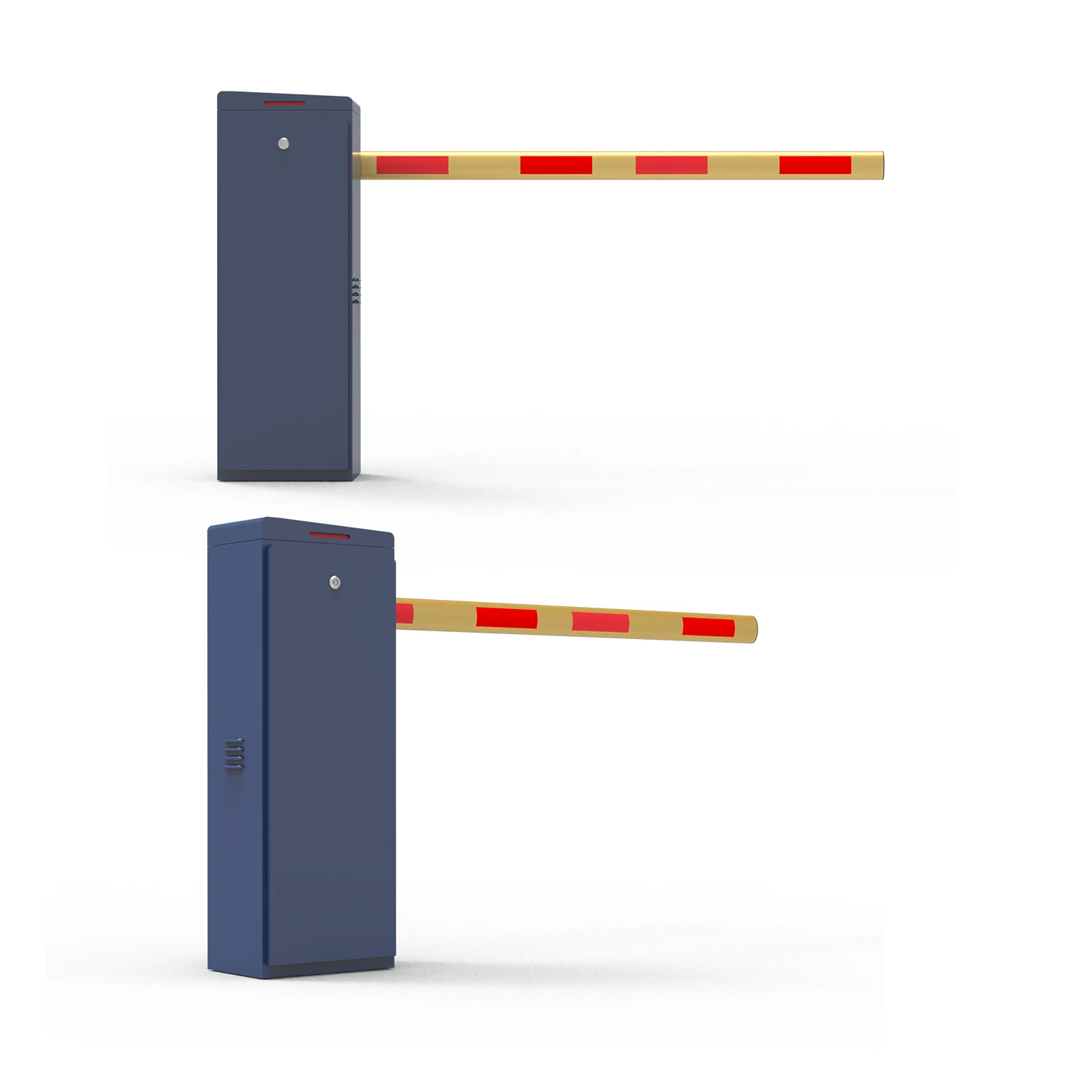 Adjustable Speed Boom Barrier Gate with RFID Reader & Wireless Remote - Smart Motorized Vehicle Access Control & Traffic Management System