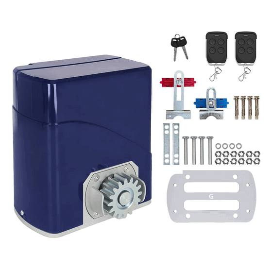 Baroxon 800kg Heavy-Duty Automatic Sliding Gate Motor Kit – Electric Sliding Gate Opener with Wireless Remote Control System for Residential and Commercial Property Access Control Baroxon 800k