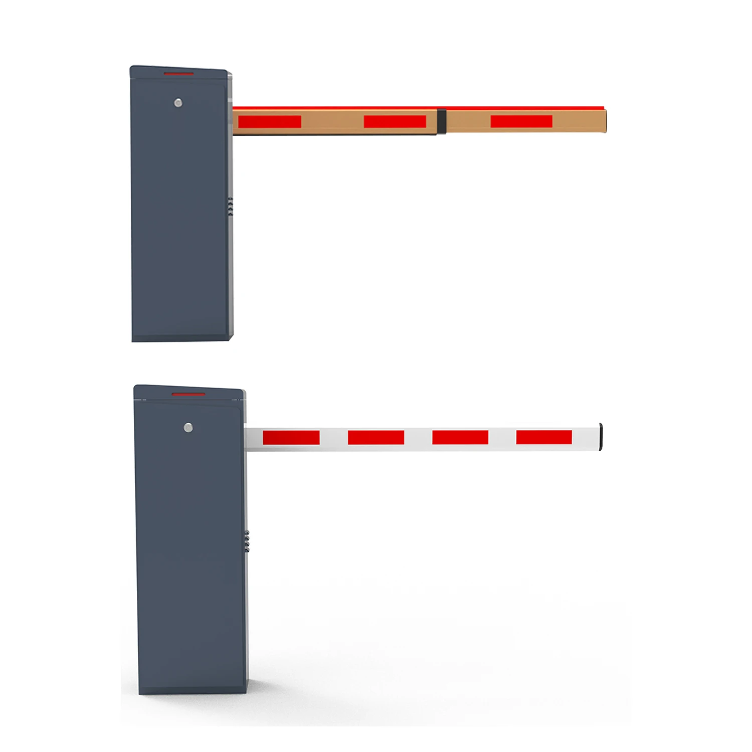 24V Brushless DC Parking Barrier Security Management System - Smart Motorized Vehicle Access Control & Traffic Gate Equipment